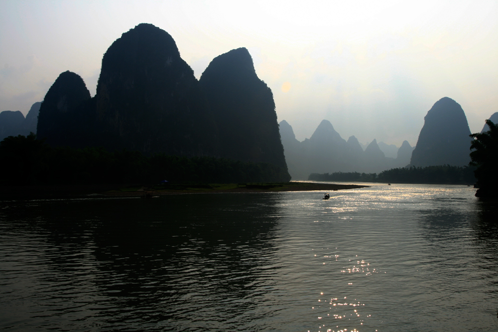 Atardece-en-el-río-Li-Xingping-II