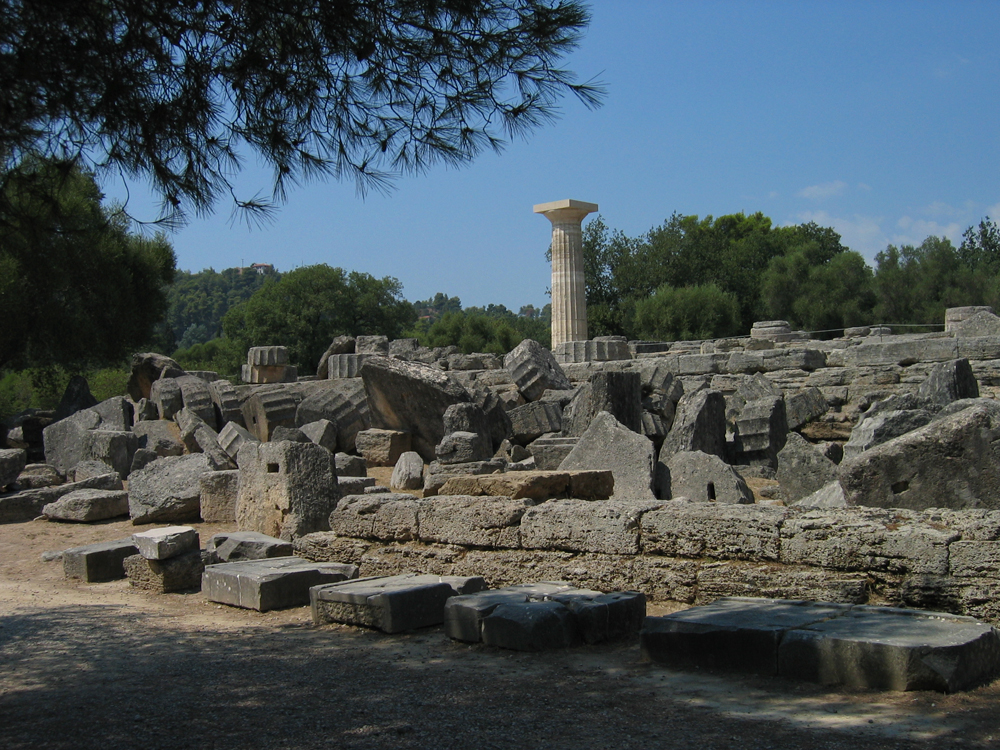 Restos-arqueológicos-de-Olimpia