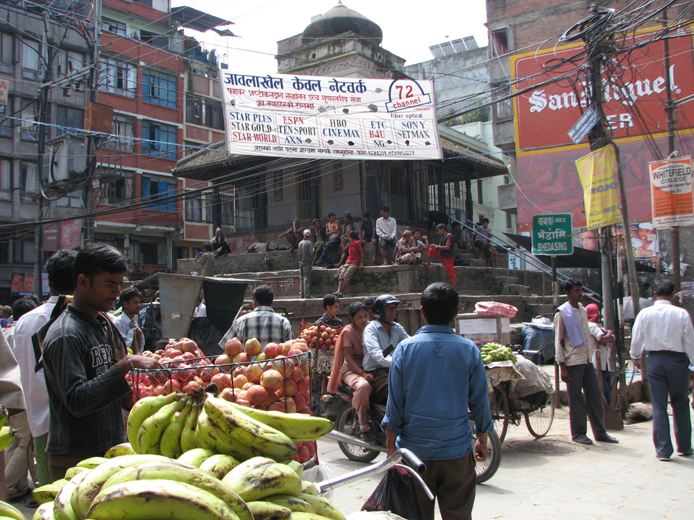 Una-calle-de-Katmandú-II
